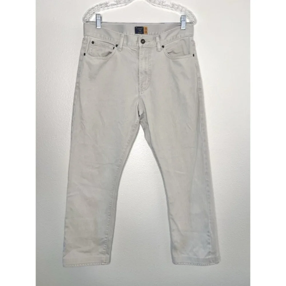 J Crew gray 770 chinos 32/25 gray mens chinos old Money preppy #7‎